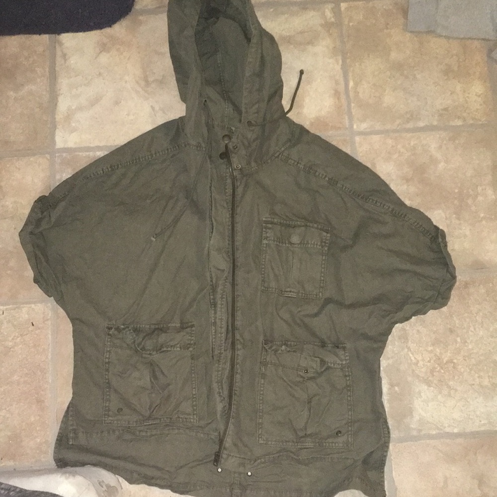 Cargo short sleeve jacket